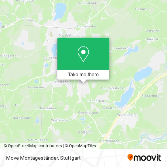 Карта Move Montageständer