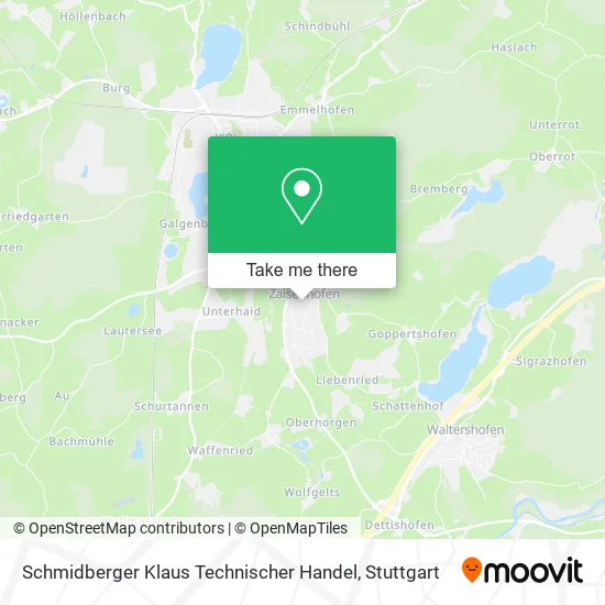 Карта Schmidberger Klaus Technischer Handel