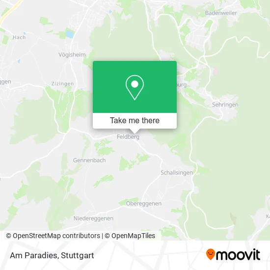 Карта Am Paradies