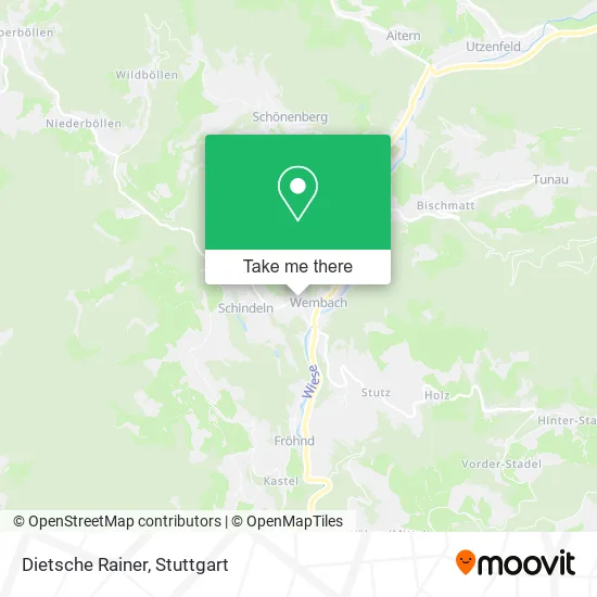 Карта Dietsche Rainer