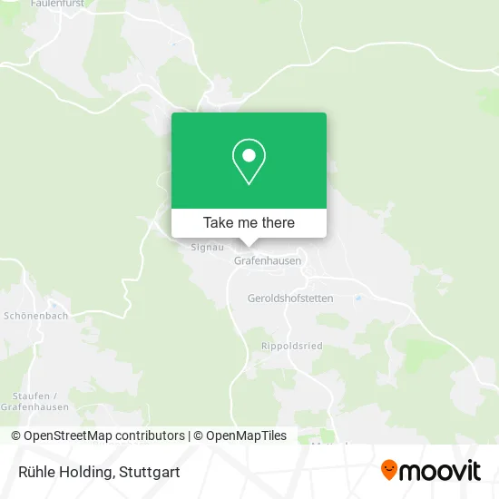 Карта Rühle Holding