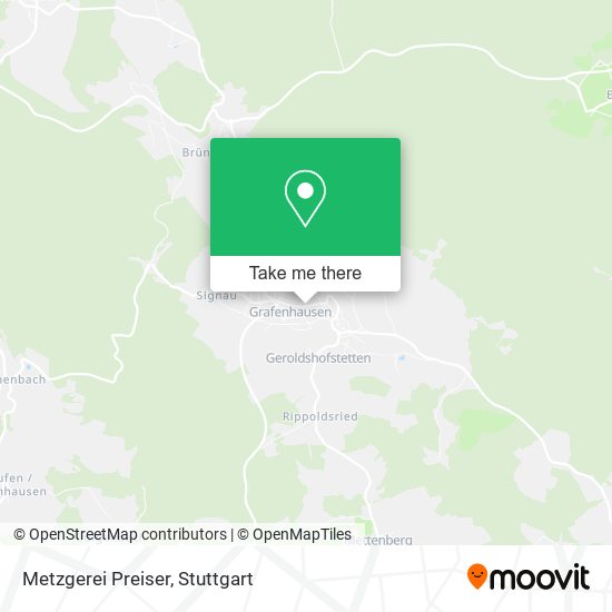 Карта Metzgerei Preiser