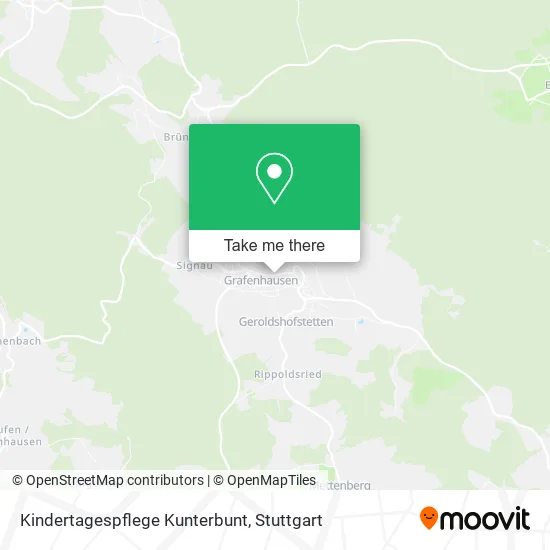 Карта Kindertagespflege Kunterbunt