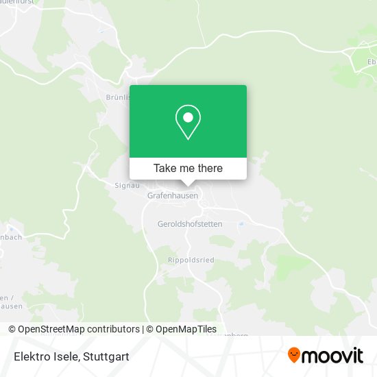 Карта Elektro Isele