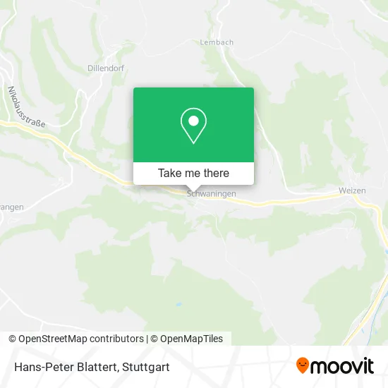 Карта Hans-Peter Blattert