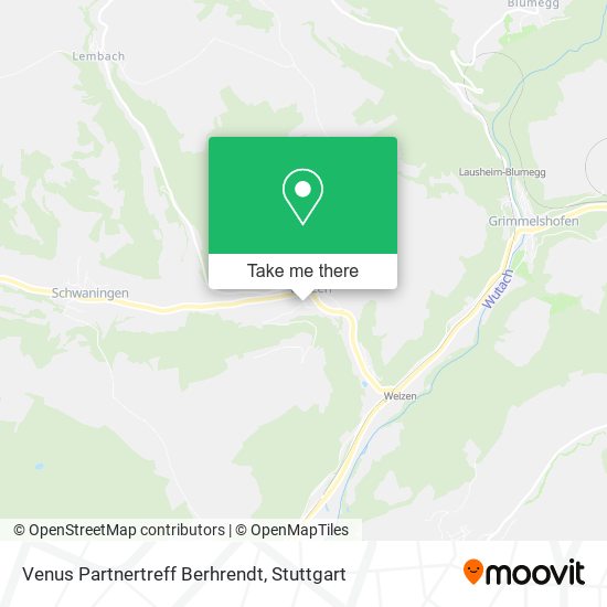 Карта Venus Partnertreff Berhrendt