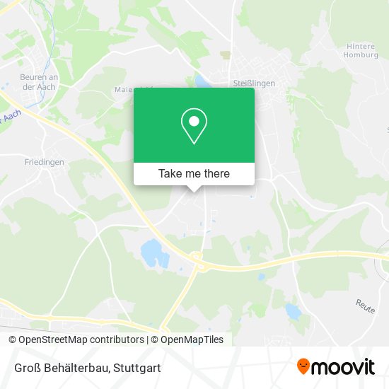 Карта Groß Behälterbau