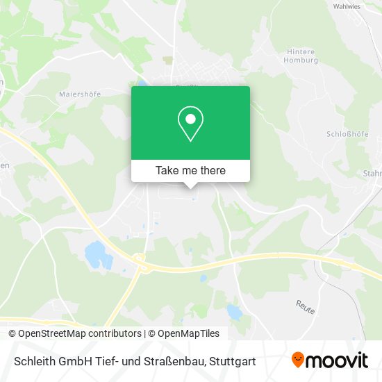 Schleith GmbH Tief- und Straßenbau map