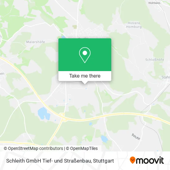 Карта Schleith GmbH Tief- und Straßenbau