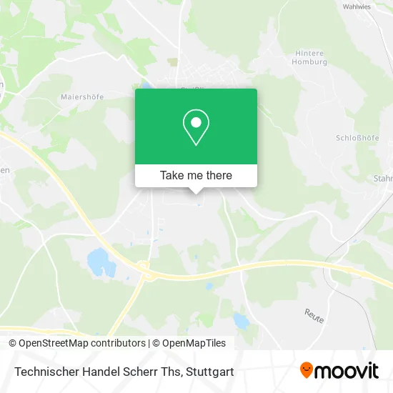 Technischer Handel Scherr Ths map