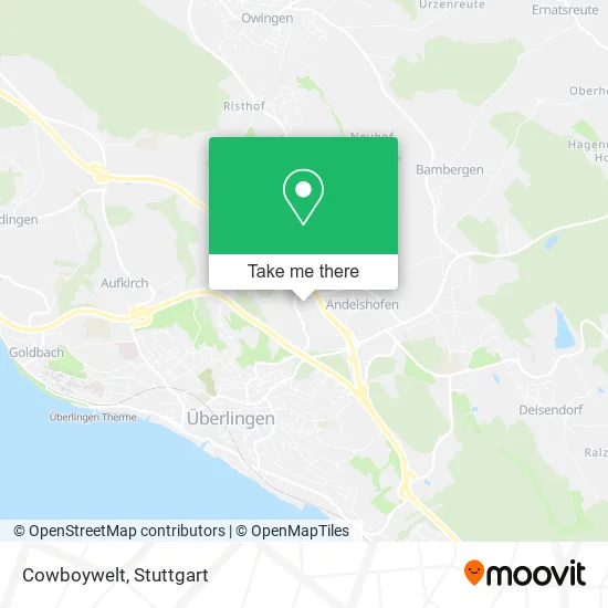 Карта Cowboywelt