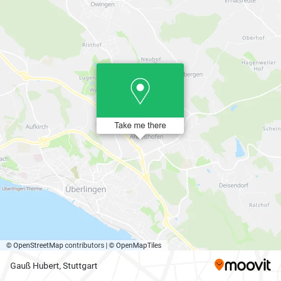 Карта Gauß Hubert