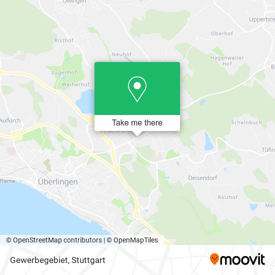 Карта Gewerbegebiet