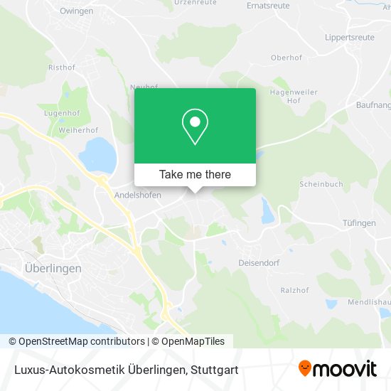 Luxus-Autokosmetik Überlingen map