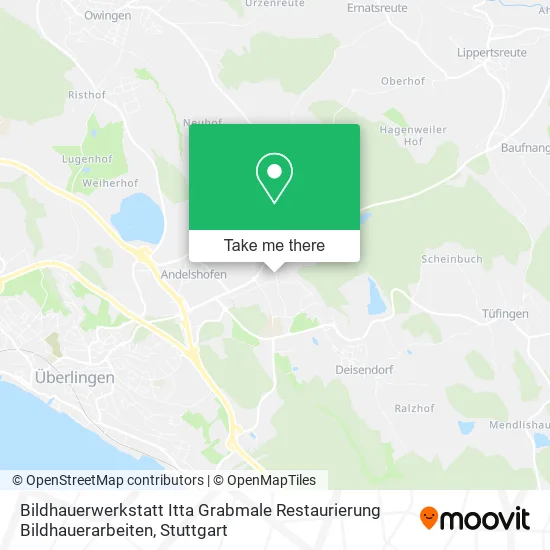 Карта Bildhauerwerkstatt Itta Grabmale Restaurierung Bildhauerarbeiten