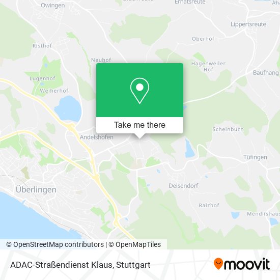 ADAC-Straßendienst Klaus map