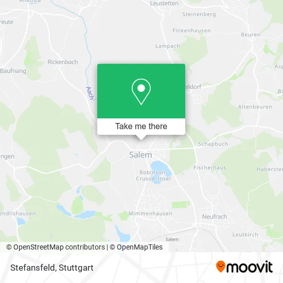 Карта Stefansfeld