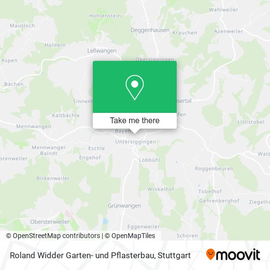 Roland Widder Garten- und Pflasterbau map