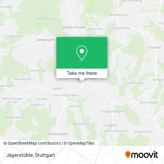 Карта Jägerstüble