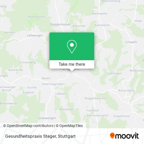Карта Gesundheitspraxis Steger