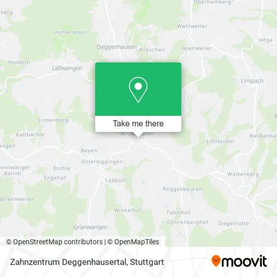 Карта Zahnzentrum Deggenhausertal