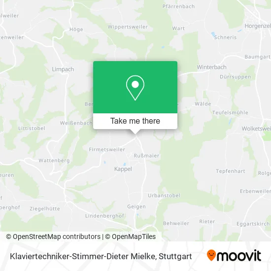 Карта Klaviertechniker-Stimmer-Dieter Mielke