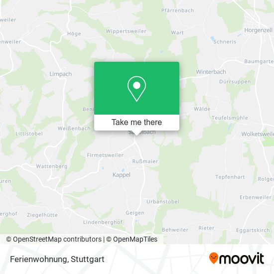 Ferienwohnung map