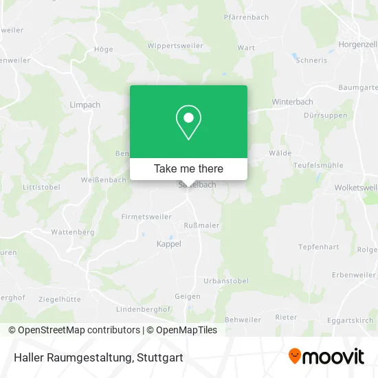 Карта Haller Raumgestaltung
