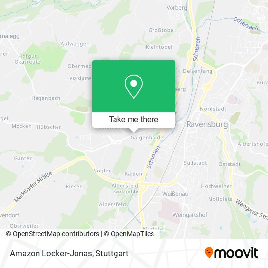 Amazon Locker-Jonas map