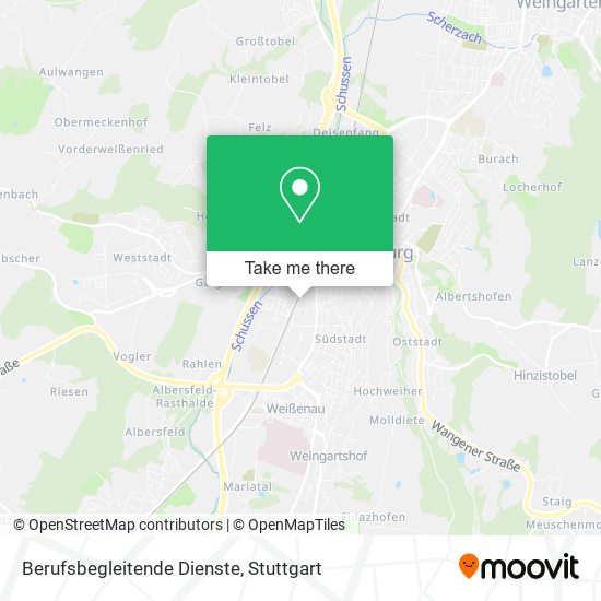 Berufsbegleitende Dienste map