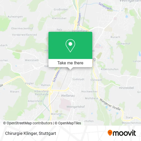Карта Chirurgie Klinger