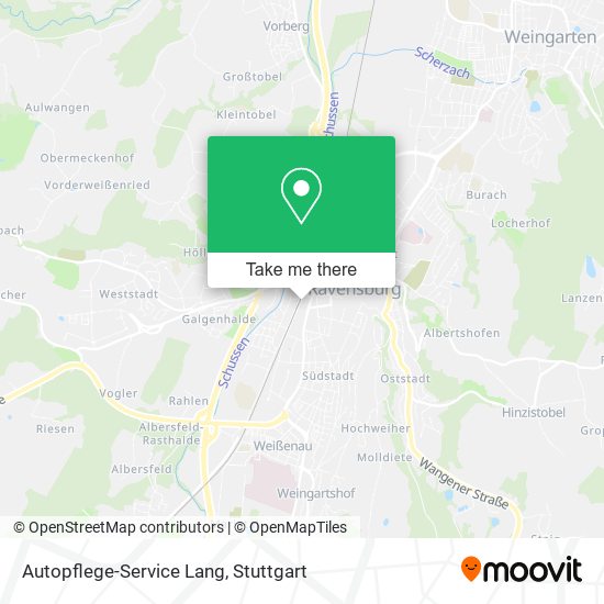 Autopflege-Service Lang map