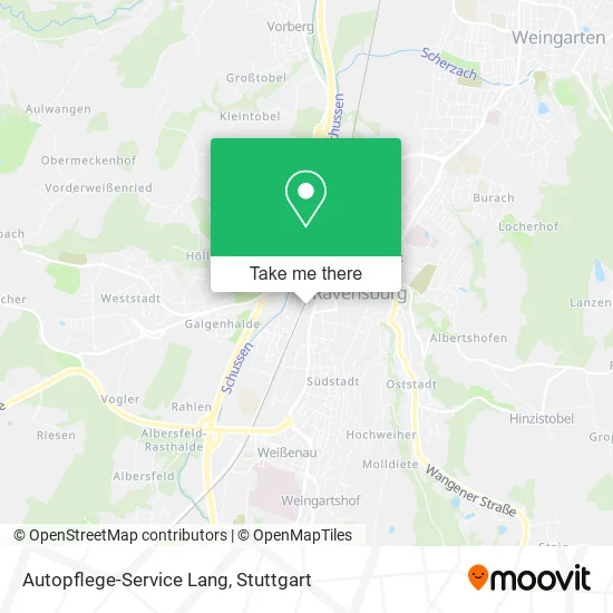 Карта Autopflege-Service Lang