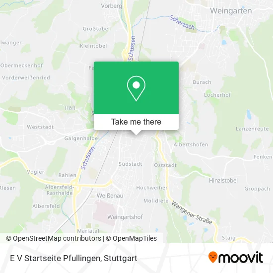 Карта E V Startseite Pfullingen