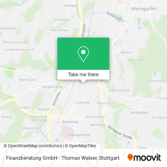 Карта Finanzberatung GmbH - Thomas Walser