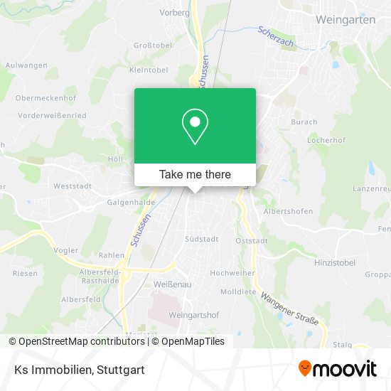 Ks Immobilien map