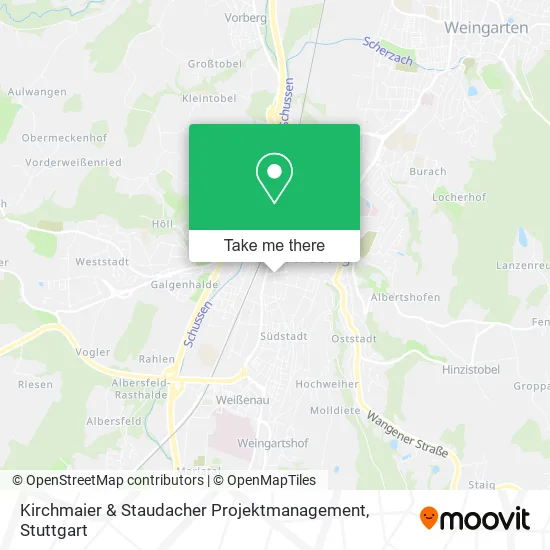 Карта Kirchmaier & Staudacher Projektmanagement