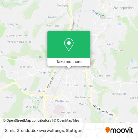Карта Simla Grundstücksverwaltungs