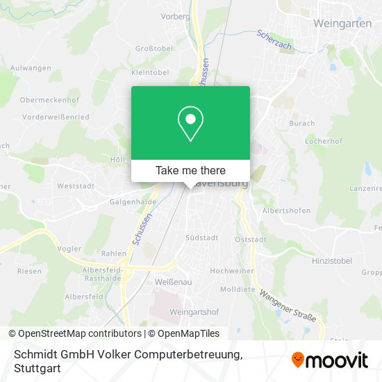 Карта Schmidt GmbH Volker Computerbetreuung