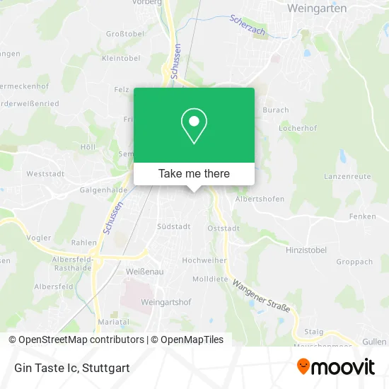 Карта Gin Taste Ic