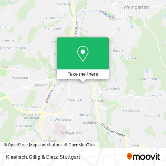 Kleefisch, Gillig & Dietz map