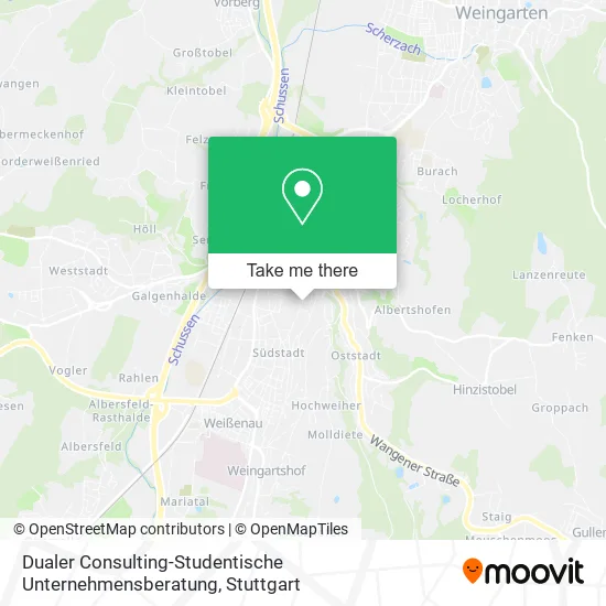 Карта Dualer Consulting-Studentische Unternehmensberatung