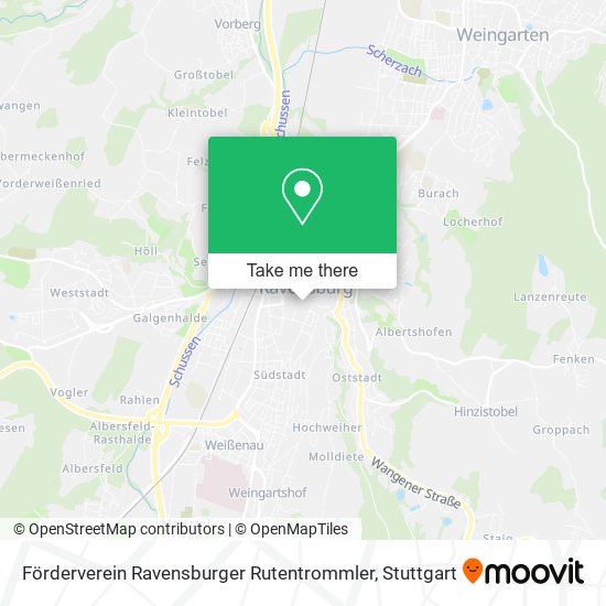Förderverein Ravensburger Rutentrommler map