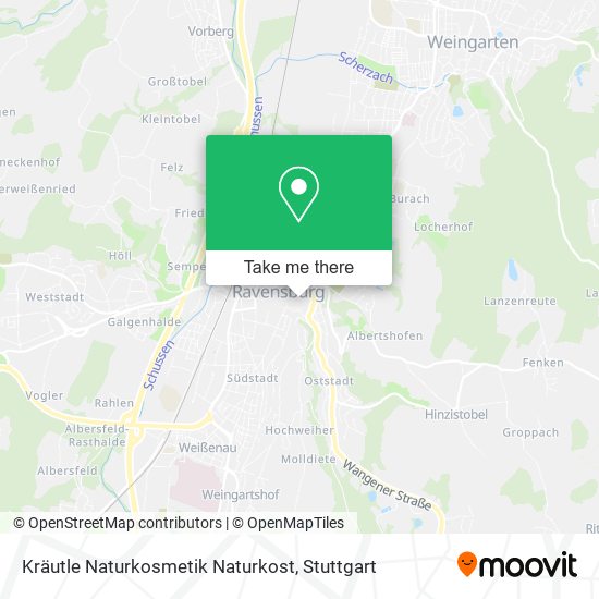 Kräutle Naturkosmetik Naturkost map