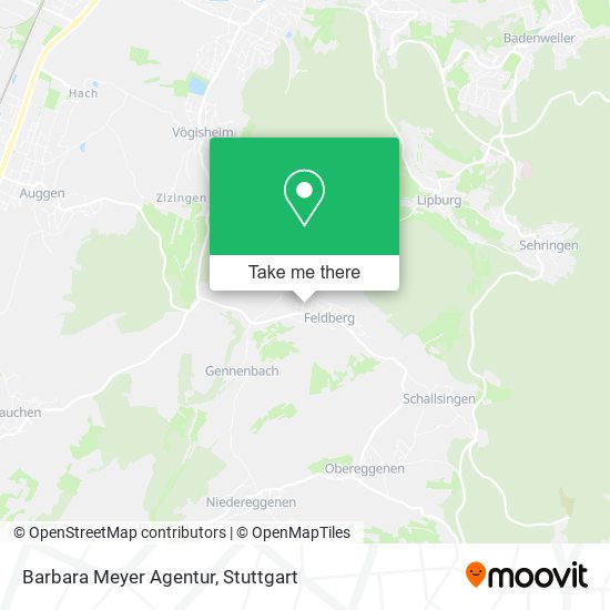 Barbara Meyer Agentur map
