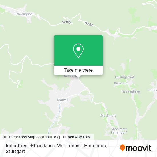 Карта Industrieelektronik und Msr-Technik Hintenaus