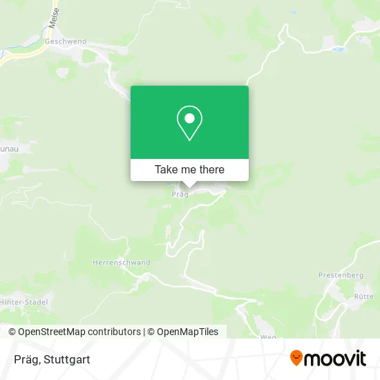 Карта Präg