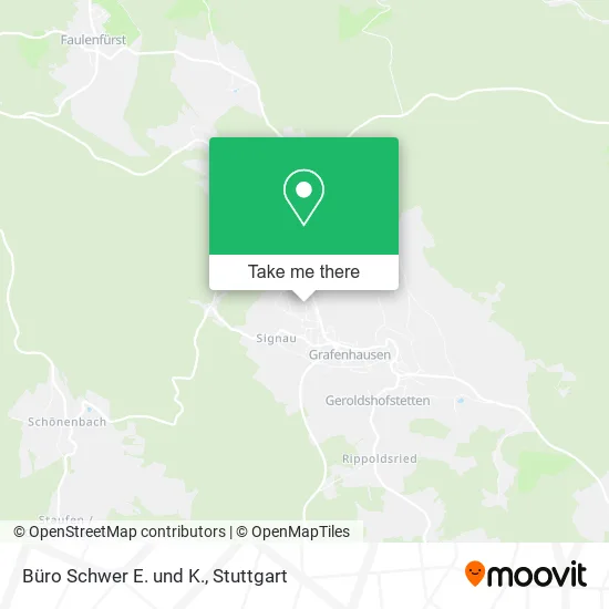 Карта Büro Schwer E. und K.