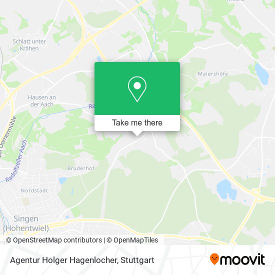 Agentur Holger Hagenlocher map