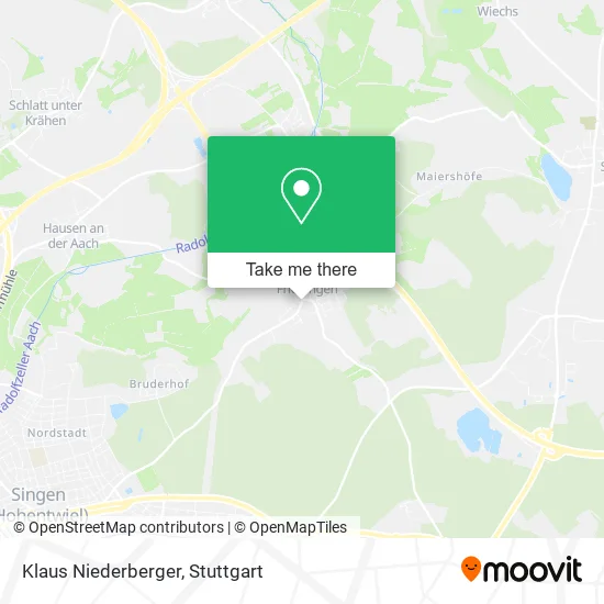 Карта Klaus Niederberger